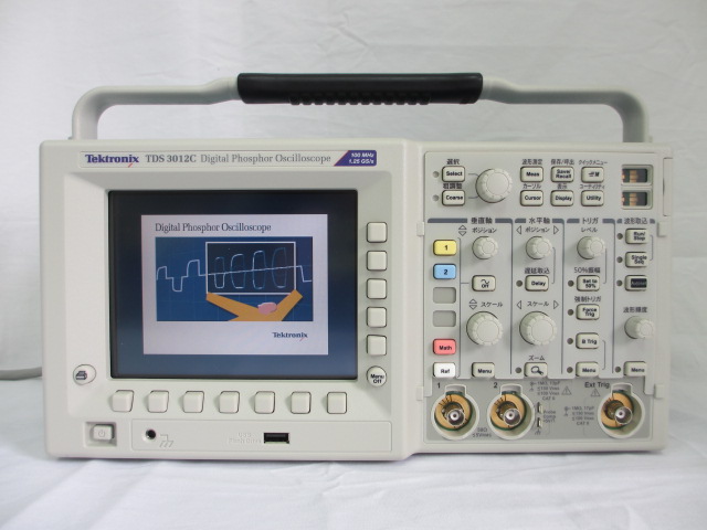 Tektronix Tds3012c オシロスコープ 中古計測器の販売 修理 買取と新品測定器販売 マルツ電波