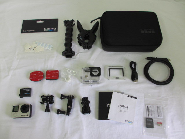 <中古>GoPro　CHDHX-401-JP　ウェアラブルカメラ HERO4　ブラックエディション アドベンチャー