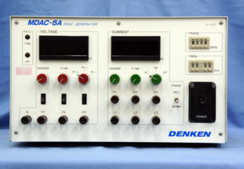デンケン　三相交流発生装置　MDAC-5A