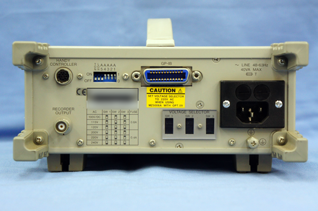 アンリツ ML9001A 光パワーメータ― | 中古計測器の販売・修理・買取と