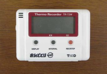 ティアンドディ　TR-72W　温湿度データロガー　