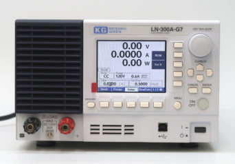 計測技術研究所　LN-300A-G7/LX-OP01/RC-02A　電子負荷装置