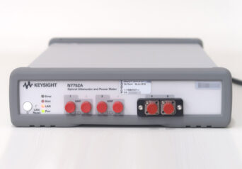 KEYSIGHT　N7752A 2チャネル光アッテネータおよびパワーメータ
