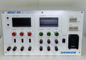 デンゲン　MDAC-5A　三相交流発生装置　　